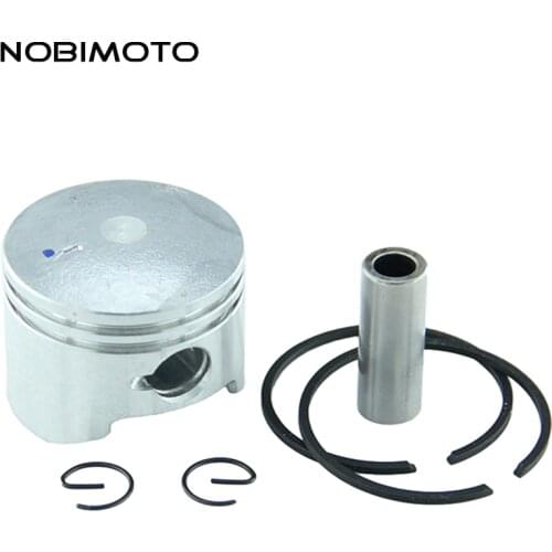 Motorcycle 44-6 Piston Kit 12mm Pin 44mm Piston Kit Ring For 49cc 2 Stroke Engine Of Mini Quad ATV Pocket Pit Dirt Bike HH-125