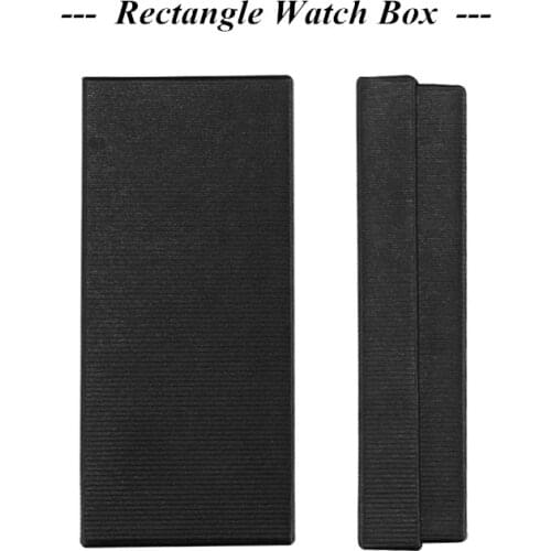 Simple Watch Box Original watches boxes for wristwatch protection covers gift package no logo clean watchbox