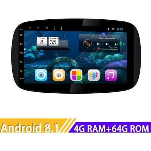 Roadlover Android 8.1 Car Multimedia Player For Benz Smart 2015 2016 2017 Stereo GPS Navigation Automagnitol 2 Din Radio NO DVD