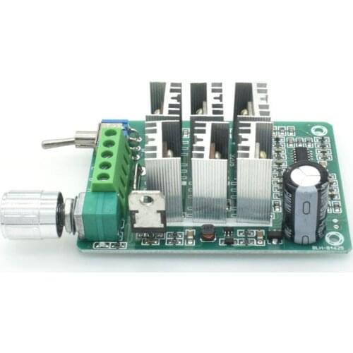Three-phase brushless sensorless speed controller,motor speed controller DC 5V 6V 9V 12V 36V fan controller forward and reverse