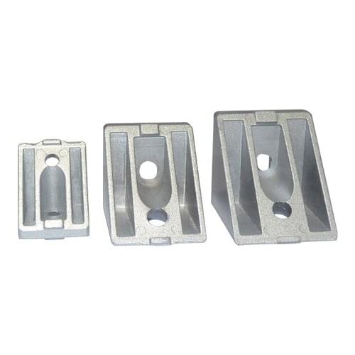 Corner fittings 3030 4040 4545 oblique corner bracket 45 degree connector for 3030 4040 4545 aluminum profile