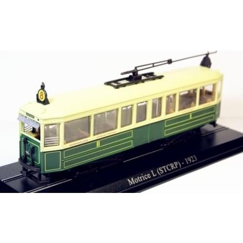 1:87 Motrice L (STCRP)-1923 Display Railway Train Tram Model Static Finished Model