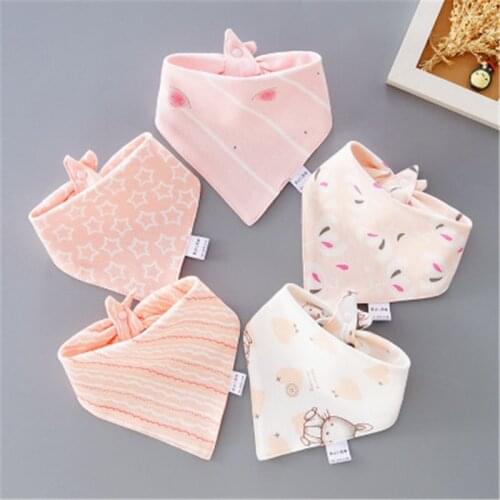 1 pc Special Baby Bibs Boy Girl Bandana Cotton Absorb Bib Burp Cloth Triangle Baby Scarf Burp Newborn Princess Accessories