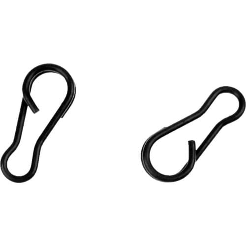 10pcs Metal Quick Change Clips Carp Fishing Clips Snap Connector Fishing Snaps