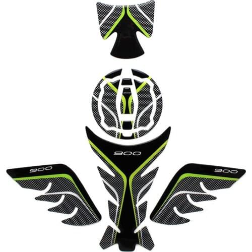 3D Gel Motorcycle tank pad gas tank cap Decal Fuel Tank Decorative stickers kit For Kawasaki Z900 z 900
