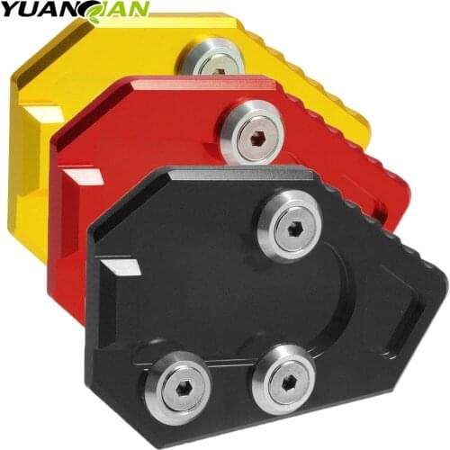 For Honda CB1000R 2008 2009 2010 2011-2015 Motorcycle CNC Aluminum Side Stand Pad Plate Kickstand Enlarger Support Extension