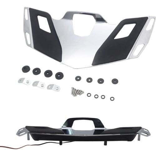 Motorcycle Trunk Luggage Rack W/ LED Brake Light Lamp For Honda Goldwing GL1800 2018-2020