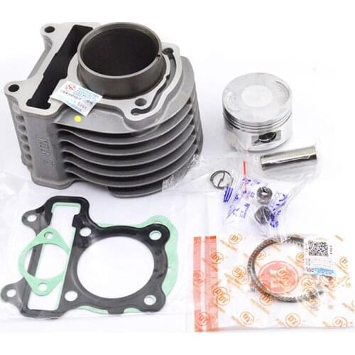 Motorcycle Cylinder Kit Piston Ring Gasket For Honda SPACY110 SPACY 110 SCR110 KZL SCR 110 SCR1104WHC SCR1104WHD SCR110SWHE