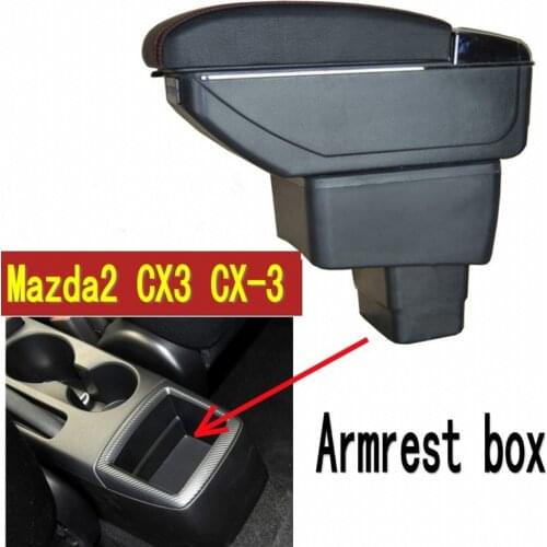For skyactiv version cx3 CX-3 armrest box