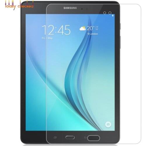For Samsung Galaxy Tab A 9.7 T550 T551 T555 9.7" + Cleaning Kit + Strong Box 2pcs/lot 9H Tempered Glass Screen Protector Film