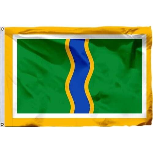 Andorra La Vella Flag 150X90cm 3x5FT 120g 100D Polyester Double Stitched High Quality Banner Ensign Free Shipping