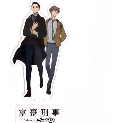 Fugou Keiji Balance Unlimited The Millionaire Detective Daisuke Haru acrylic standee figurines desk decoration cake topper anime
