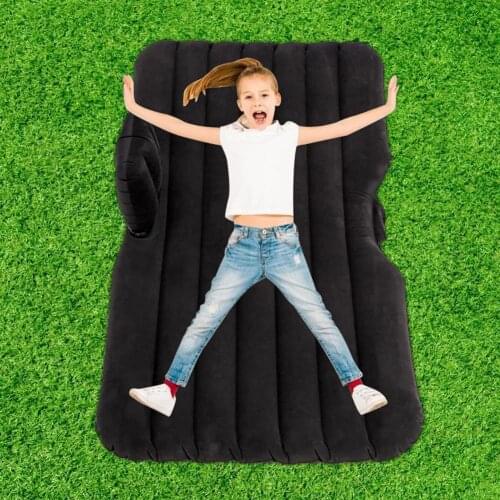 Inflatable Car Air Mattress Portable Back Seat Sleeping Pad Comfort Travel Essentials Super Bearing Capacity