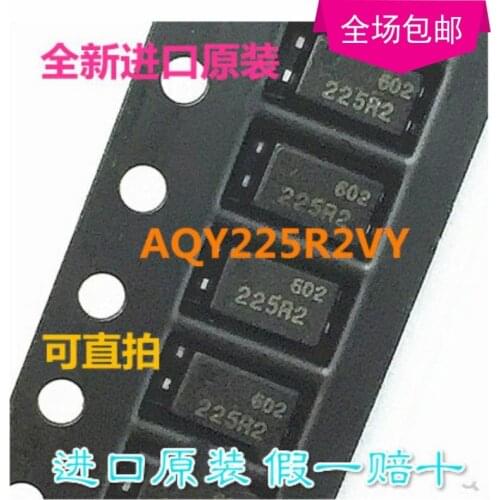 New 10pcs/lot AQY225 AQY225R2V 225R2 SSOP-4