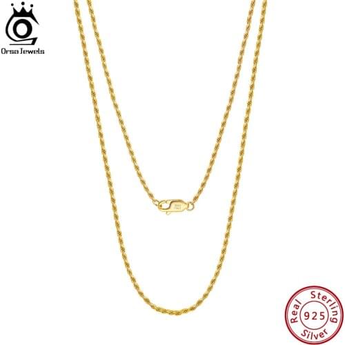 Золотые цепочки ORSA JEWELS China At AliExpress