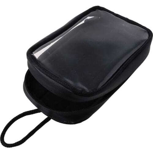 Black Motorcycle Bags Magnetic Gas Tank Clear For Cell Phone Case for motorcycle Holder Mount Universal