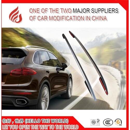 High quality Aluminium alloy sticker install side rail bar roof rack for Tiguan