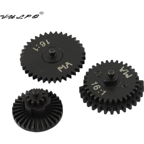VULPO MA 13:1 16:1 18:1 Airsoft High Speed Gear Set For Airsoft AEG Gearbox