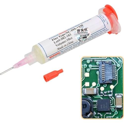 1/2pcs Flux paste lead-free Soldering Paste NC-559-ASM-UV BGA PCB IC Parts Welding 10cc NC-559 Welding Advanced Oil Flux Grease