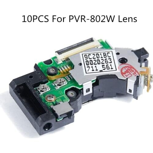 10PCS Laser Lens PVR-802W PVR 802W for 7000 9000 For Sony PS2 Console
