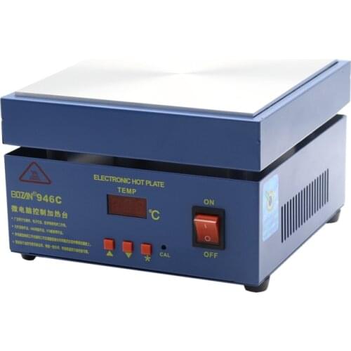 110/220V 600W 946C Electronic Hot Plate Preheat Preheating Station 200X200Mm for Bga Pcb Smd Heating Led Lamp Desoldering