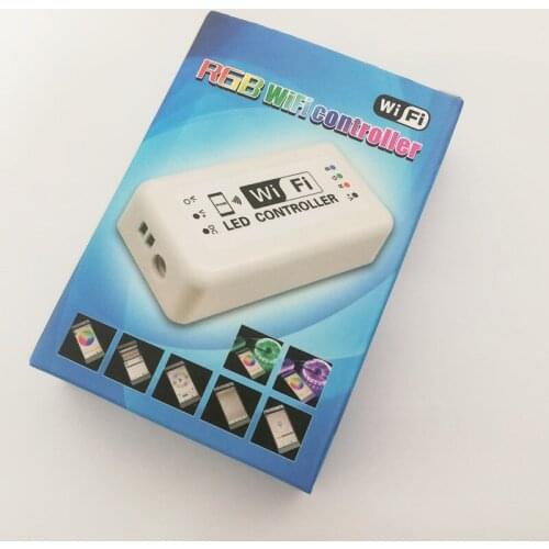 20pcs LED Controler DC12-24V MINI LED WIFI RGB Controller for IOS/Android Mobile Phone Wireless control for RGB LED Strip