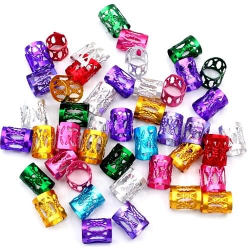 200Pcs Mixed Colorful Copper Tube 9x7mm For Jewelry Making Tools & Accessories Jewelry Findings Handmade Ornaments Accessories