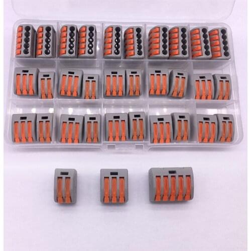 30pcs Universal Compact Wiring Connector Terminal Block Connectors AWG 28-12 412 413 415