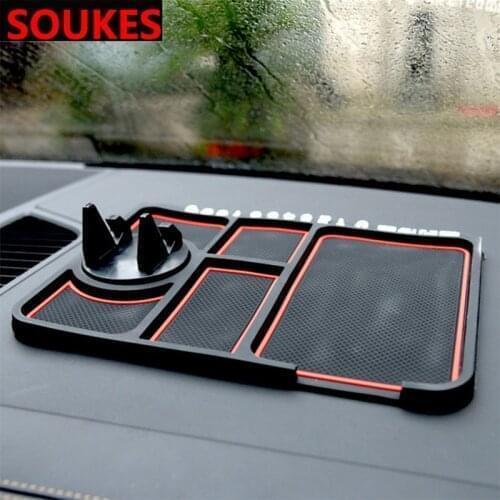 3 In 1 Car Anti-Slip Mat Parking Card Phone Holder For Mercedes Benz W211 W203 W204 W210 W205 W212 W220 AMG Jaguar XE XF XJ