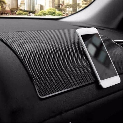 15*27cm Large Car Slip Mat Pads Car Storage Mat Pads Car Non-Slip Mat Auto Silicone Interior Dashboard Phone Slip Storage