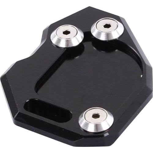 CNC Sidestand Plate Kickstand Extension Pad For BMW F650GS 07-14 Motorcycle Kickstand Side Stand