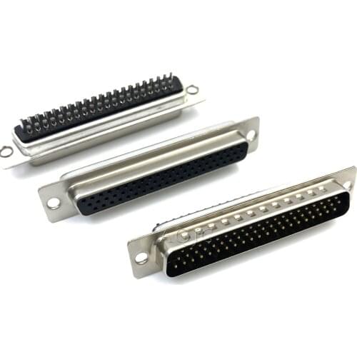 DB62 Pin Male Solder cup connector DB62M serial port adapter female