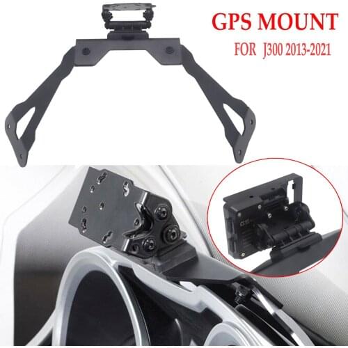 FOR Kawasaki J 300 J300 2013-2021 2017 2018 Motorcycle Phone Navigation GPS Plate Bracket USB Wireless Charging Adapt Holder Kit