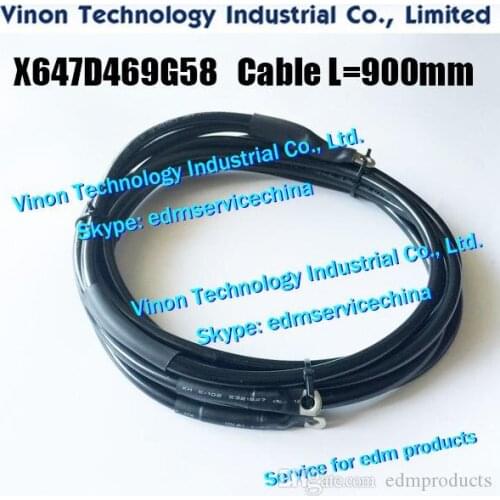 Double Ground Cable X647D469G77 L=570MM,X641D836G53 L=600MM,X641D836G54 L=700MM,X641D836G55 L=800MM,X647D469G58 L=900MM FOR MITS