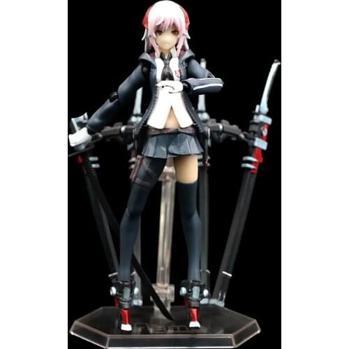 Sex Girl Action Figure Figma 422 Heavily Armed High School Girls Figure PVC Toys Movable Figurine Model Doll 17cm