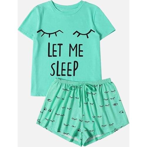 Женские пижамы с шортами LLYGE China At AliExpress