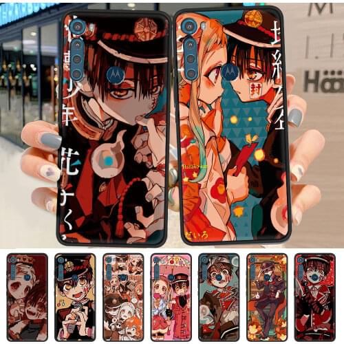 Cute Anime Hanako Kun Case for Motorola Moto G8 Power Lite G9 Play One Fusion Plus G30 G10 G Stylus Phone Cover E6s Edge Funda