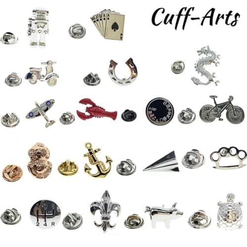 Cuffarts Animal Lapel Pin For Men 2018 Fashion Dragon Brooch Lapel Pin Men Jewelry Fly Trendy Badges High Quality PT006