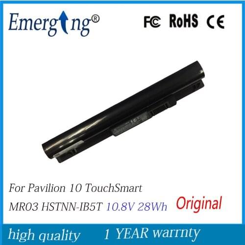 10.8V 28WH New Original Laptop Battery for HP Pavilion 10 TouchSmart MR03 HSTNN-IB5T 740005-121