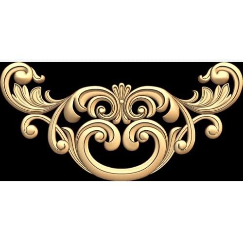 Carvings flower 3D model for cnc 3D carved figure sculpture machine in STL file 3D furniture decoration Decor