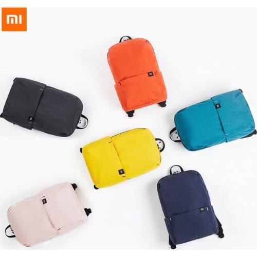 Newest xiaomi mi 10L 20L backpack colorful leisure sports chest bag unisex travel camping bag