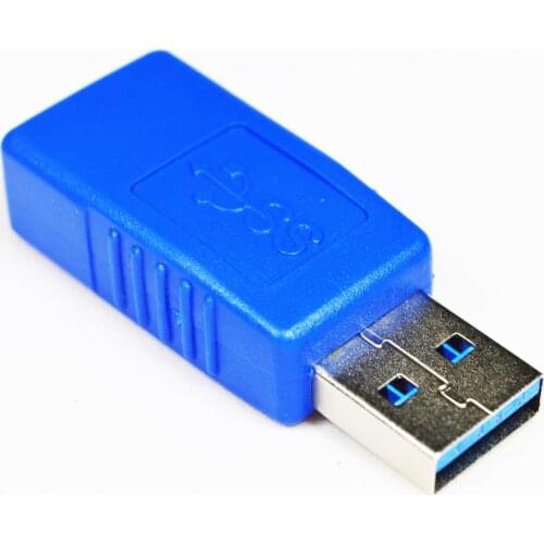 100pcs/lot USB 3.0 Type A Male to Female Extension Cable Adapter Plug Data Connector USB3.0 Adapter