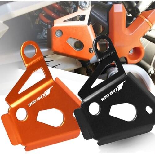 990 SMT Motorcycle Rear Brake Pump Protection Guard Cover For 990 SMT 2009-2013 2012 2011 2010 Heel Protective Cover Guard Right