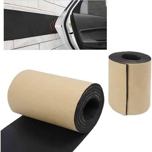 6mm Protection Mat Car Door Garage Rubber Wall Garage Rubber Wall Guard Safety Parking Parts Mouldings 50*20cm