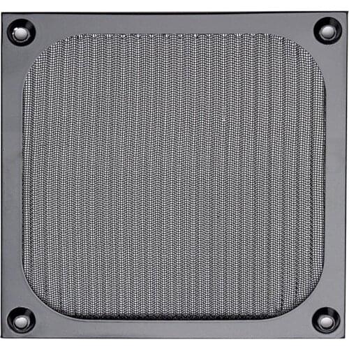 120mm Aluminum Grill Guard PC Computer Fan Cooling Dustproof Dust Filter Case