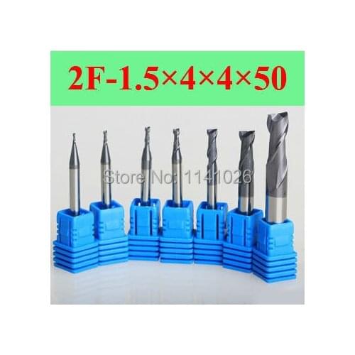 2F-1.5*4*4*50,HRC50,carbide end mills,Carbide Square Flatted End Mill , the lathe tool,boring bar,cnc,machine