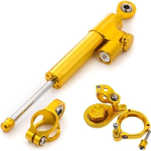 Motorcycle Aluminum Steering Stabilizer Damper Mounting Bracket For BMW S1000RR 2010-2011 Complete Set