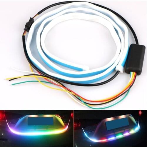 Car Tailgate Strip Waterproof Brake Driving Turn Signal Light For Chevrolet Cruze Aveo Lacetti Captiva Cruz Spark Orlando Epica