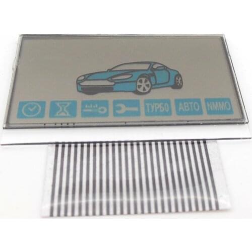 Russia version E90 lcd display for Starline E90 lcd two way car remote controller E90 LCD display flexible cable free shipping