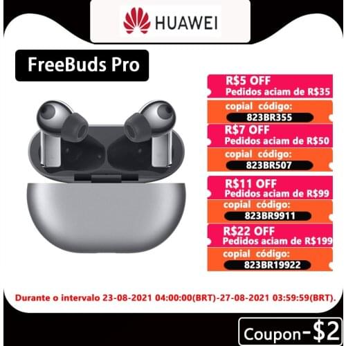 Huawei FreeBuds Pro Wireless Earphones In-ear Headphones Headset Earbuds Active Noise Cancellation for Smartphone